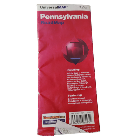 Bundle of US State and City foldable paper maps - Picture 3 of 7